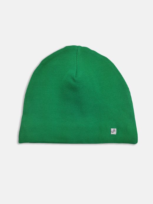  Boys ribbed jersey hat (1-8 years) ( Verde 5 - 6 ani)