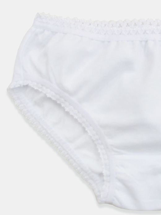  Briefs for girls (7-12 years) ( Alb 8 ani / 128 cm)