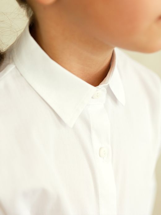  Школьная рубашка (7-12 лет) ( Crem 7 ani / 122 cm)