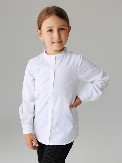  Хлопковая блузка (7-12 лет) ( Alb 12 ani / 152 cm)