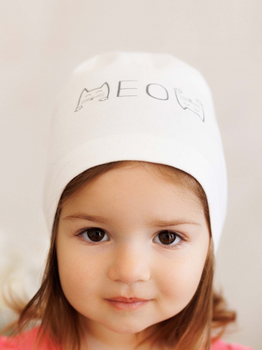  Hat (1-24 months) ( Crem 6 luni / 68 cm)