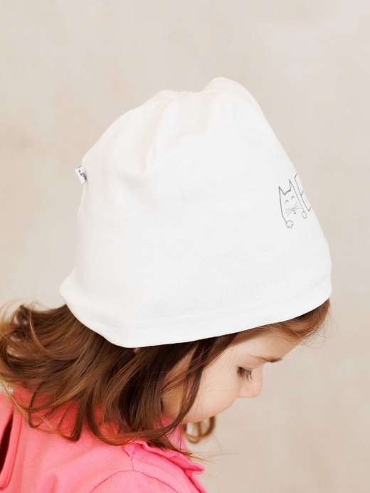  Hat (1-24 months) ( Crem 6 luni / 68 cm)