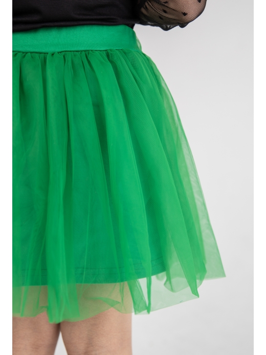  Fustă TuTu  (1-8 ani) ( Verde 5-6 ani (110-116 cm))