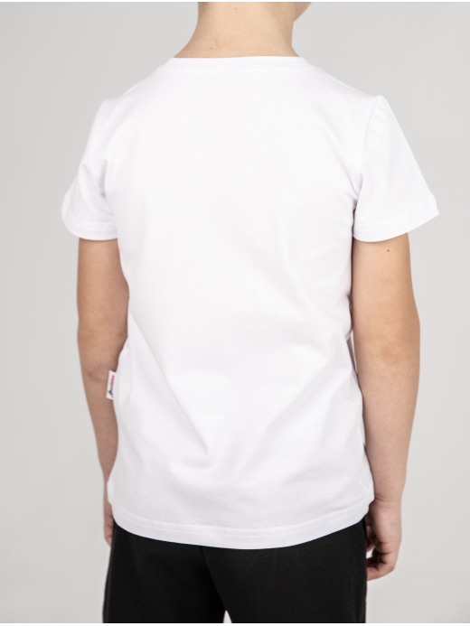  Tricou cu imprimeu MOLDOVA ( Alb 7-8 ani (122-128 cm))