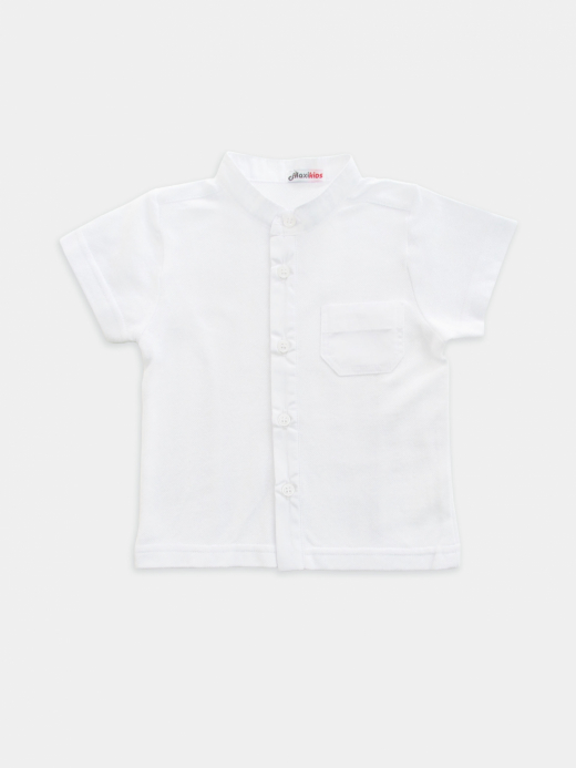 Grandad shirt ( Alb 9 luni / 74 cm)