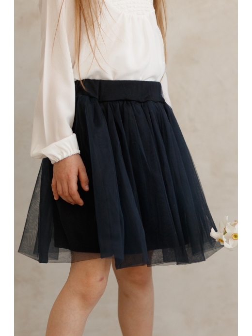  Fustă TuTu  (1-8 ani) ( Negru 7-8 ani (122-128 cm))