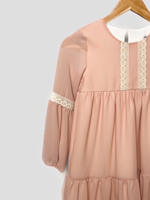  Rochie ( 3 - 8 ani) ( Pudra 7 ani / 122 cm)