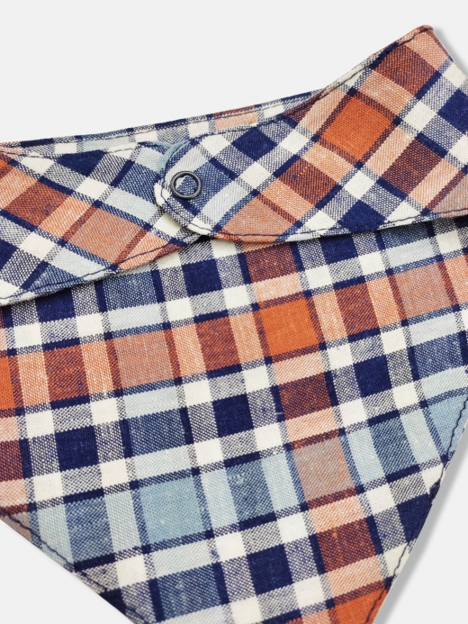  Triangular scarve ( Albastru 9 luni / 74 cm)