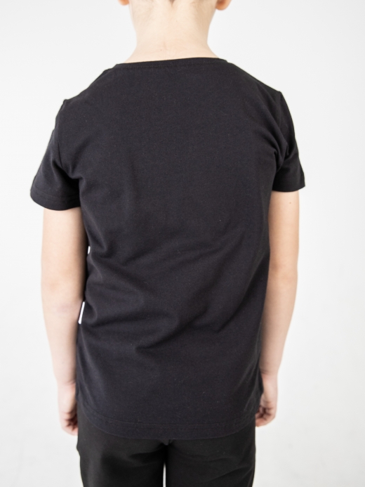  Tricou cu imprimeu MOLDOVA ( Negru 7-8 ani (122-128 cm))