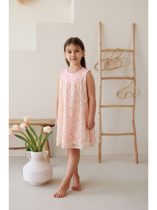  Платье (2-8 лет) ( Pudra 6 ani / 116 cm)