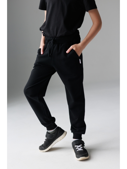  Pantaloni (7-12 ani) ( Negru 12 ani / 152 cm)