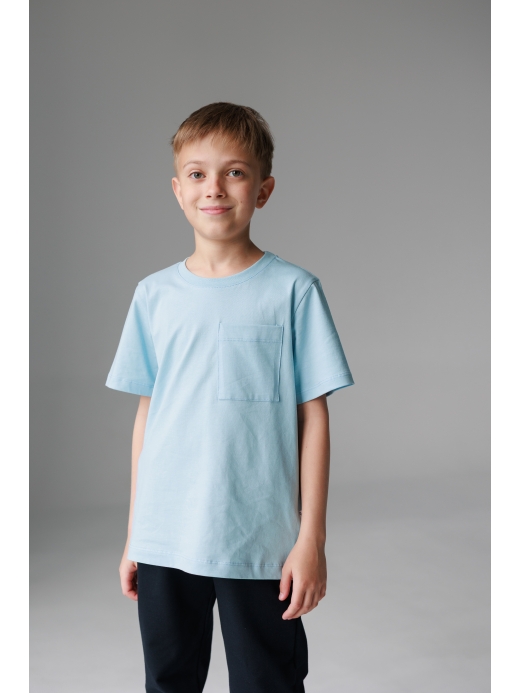  Tricou (7-12 ani) ( Albastru deschis 7 ani / 122 cm)