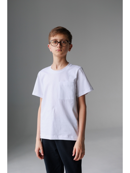  Tricou (7-12 ani) ( Alb 9 ani / 134 cm)