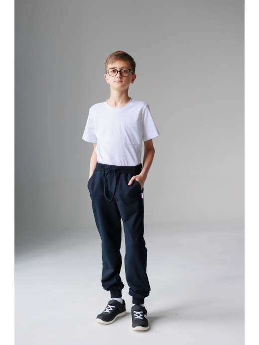  Pantaloni (7-12 ani) ( Albastru închis 7 ani / 122 cm)
