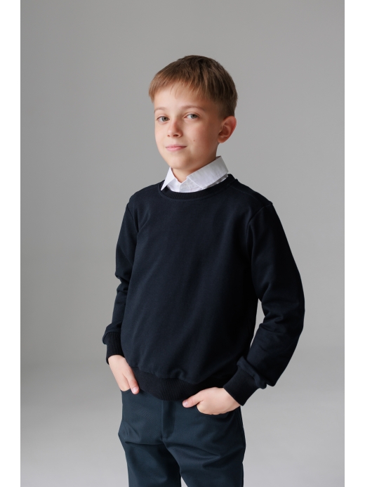  Pulover (7-12 ani) ( Albastru închis 11 ani / 146 cm)