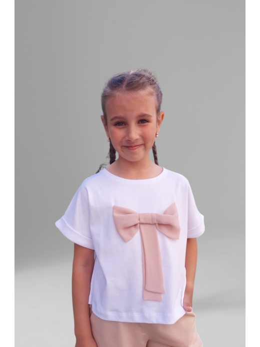  Tricou (7-12 ani) ( Alb 10 ani / 140 cm)