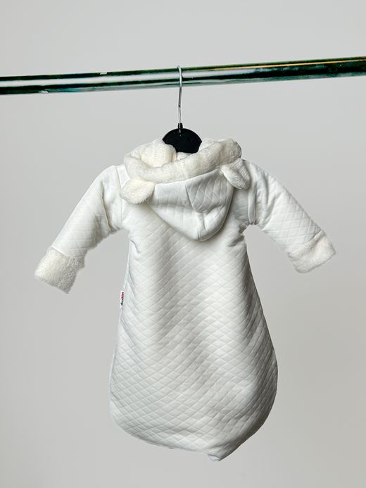  Jumpsuit ( Alb 1 lună / 56 cm)