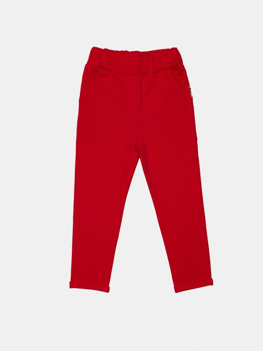  Pantaloni (1-8 ani) ( Roșu 1 an / 80 cm)