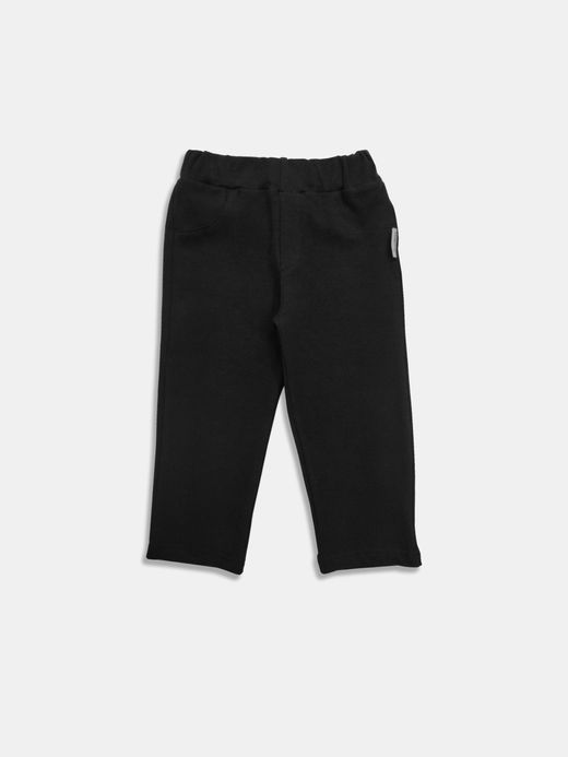  Pantaloni flaușați la interior ( Negru 6 luni / 68 cm)