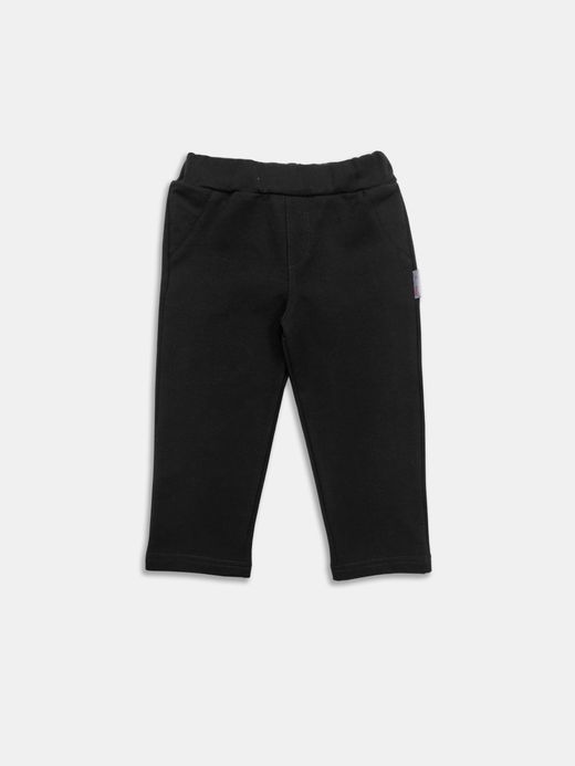  Pantaloni ( Negru 1 an / 80 cm)