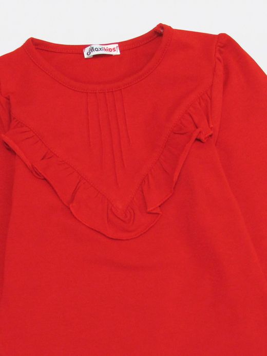  Bluză (1-8 ani) ( Roșu 1 an / 80 cm)
