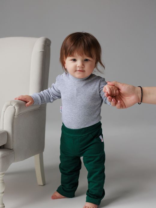  Pantaloni (62 - 92 cm) ( Verde 3 luni / 62 cm)