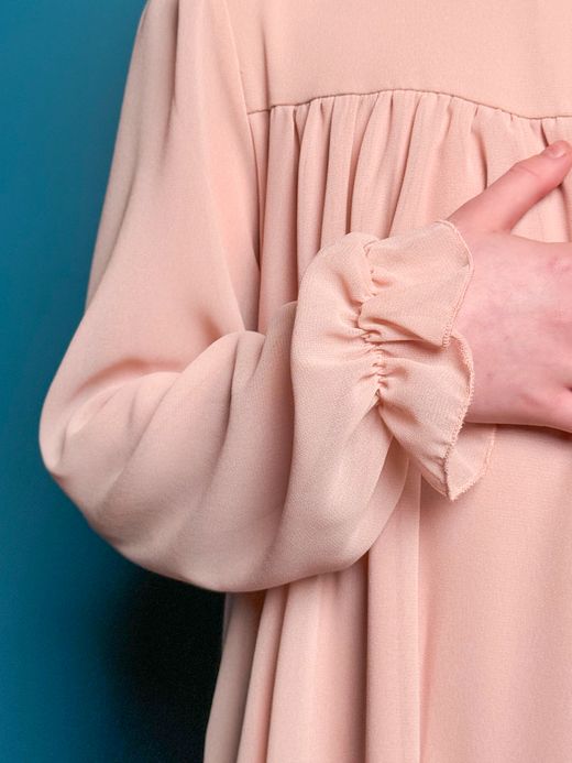  Платье (3 - 8 лет ) ( Pudra 6 ani / 116 cm)