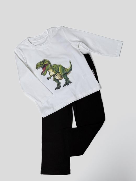  Пижама (2-8 лет) ( Negru 3 ani / 98 cm)