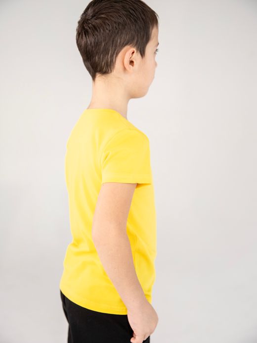  Short sleeves T-shirt (2-12 years) ( Galben 5 ani / 110 cm)