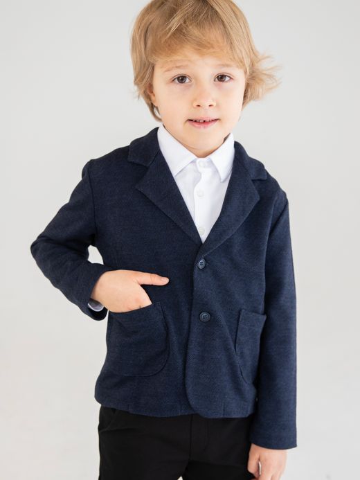  Jacket (2 / 3 / 4 years)  ( Albastru închis 2 ani / 92 cm)