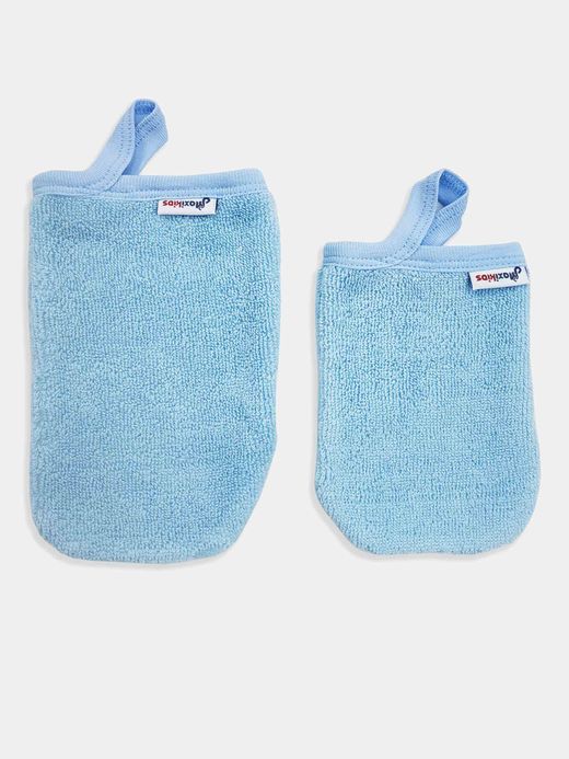  Set mănuși pentru baie ( Albastru)
