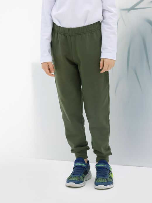  Pantaloni flaușați la interior (7-12 ani) ( Verde 10 ani / 140 cm)