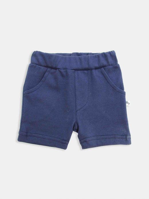  Pantaloni scurți ( Albastru închis 3 luni / 62 cm)