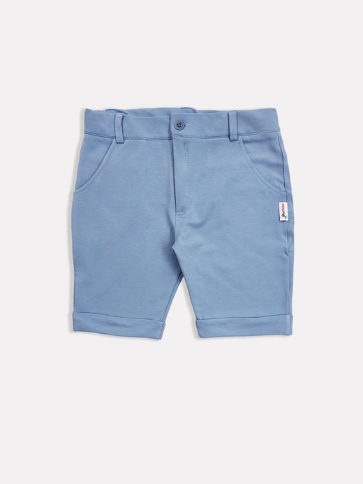  Pantaloni scurți cu buzunare (1-8 ani) ( Albastru 8 ani / 128 cm)