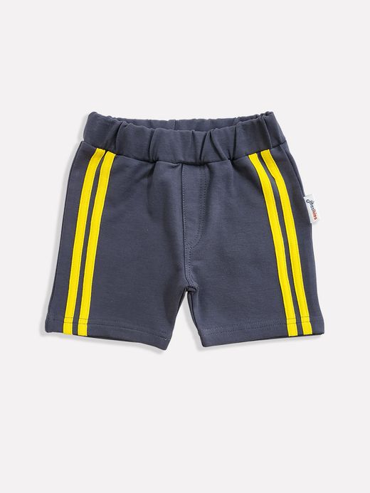  Pantaloni scurți cu buzunar în spate (1-8 ani) ( Gri închis 7 ani / 122 cm)