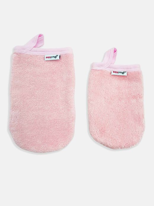  Set mănuși pentru baie ( Roz)