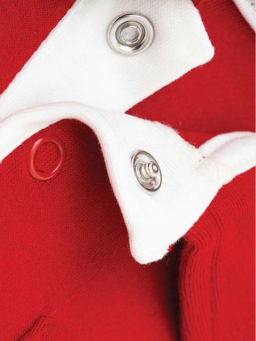  Long-sleeved bodysuit ( Roșu 1 lună / 56 cm)