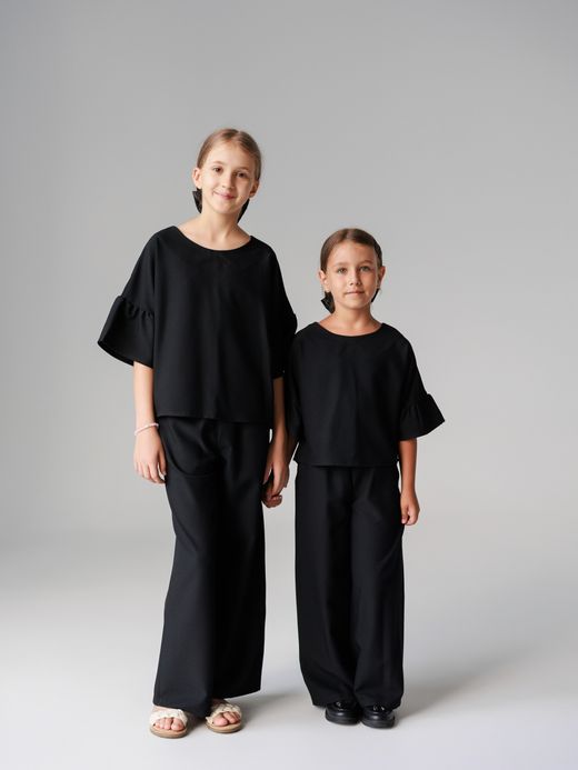  Set elegant - 2 piese oversize (7-12 ani)