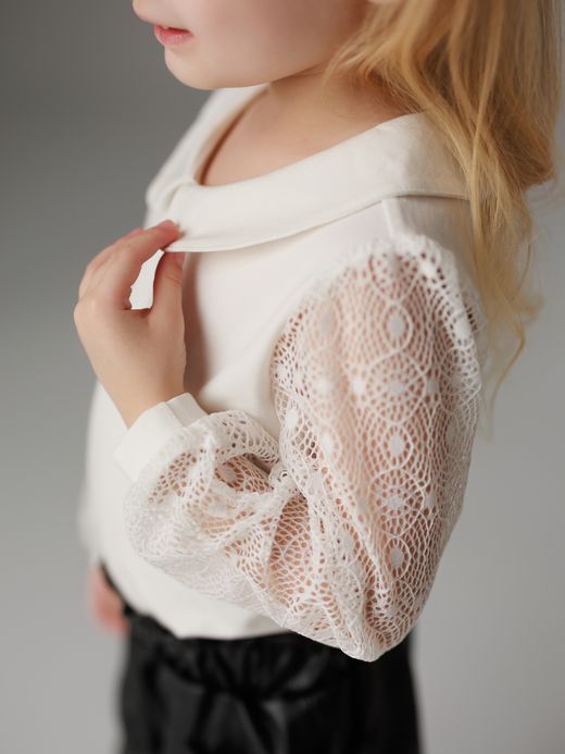  Lace Sleeve Blouse (2-4 years) ( Lace Sleeve Blouse (2-8 years))