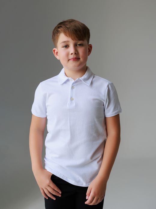  Piqué Polo Shirt with Short Sleeves (7-12 years)