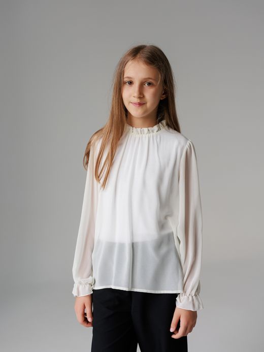  Crepe blouse (7-12 years)