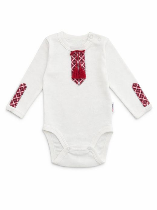  Long Sleeve Bodysuit ( Crem 6 luni / 68 cm)