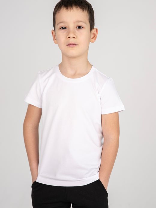  Short sleeves T-shirt f (2-12 years) ( Alb 6 ani / 116 cm)