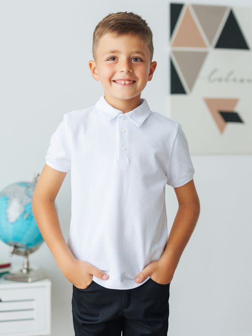  Tricou polo (10 - 12 ani)