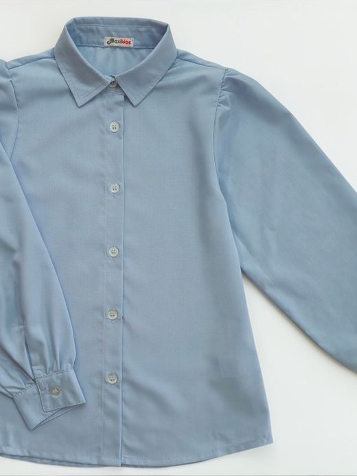  Camașa (7-12 ani) ( Albastru deschis 10 ani / 140 cm)