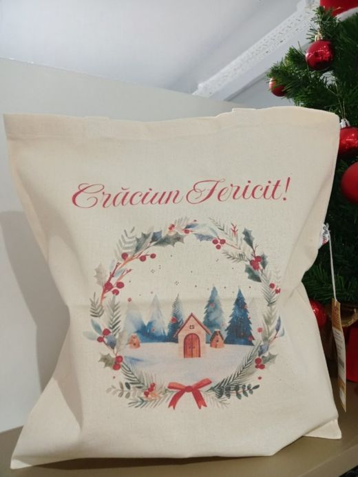  Christmas textile bag ( Christmas textile bag)