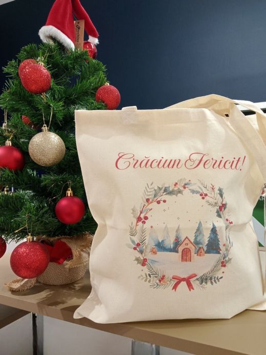  Christmas textile bag ( Christmas textile bag)