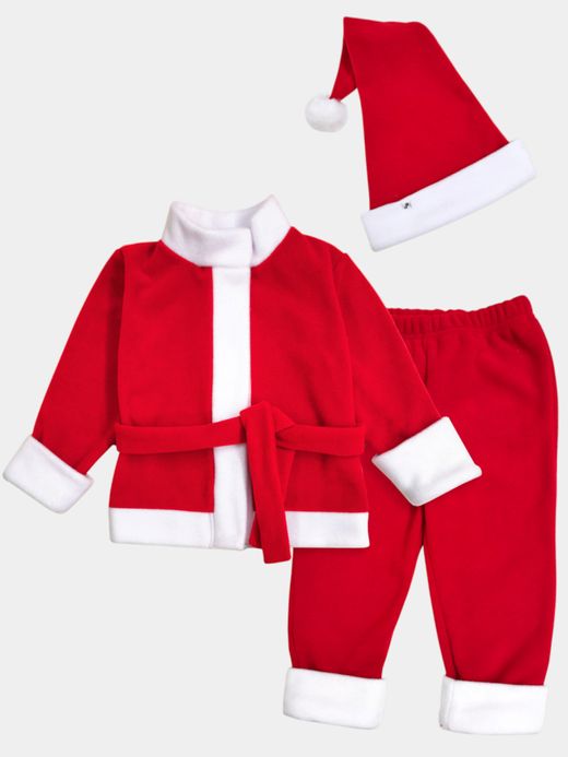   Set Crăciunel pentru bebeluși MAXIKIDS ( Roșu 6 luni / 68 cm)