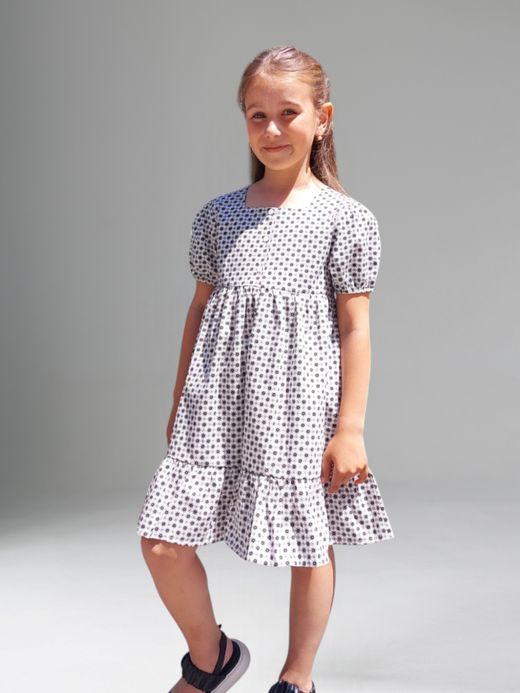  Rochie (7-12 ani) ( Crem 12 ani / 152 cm)