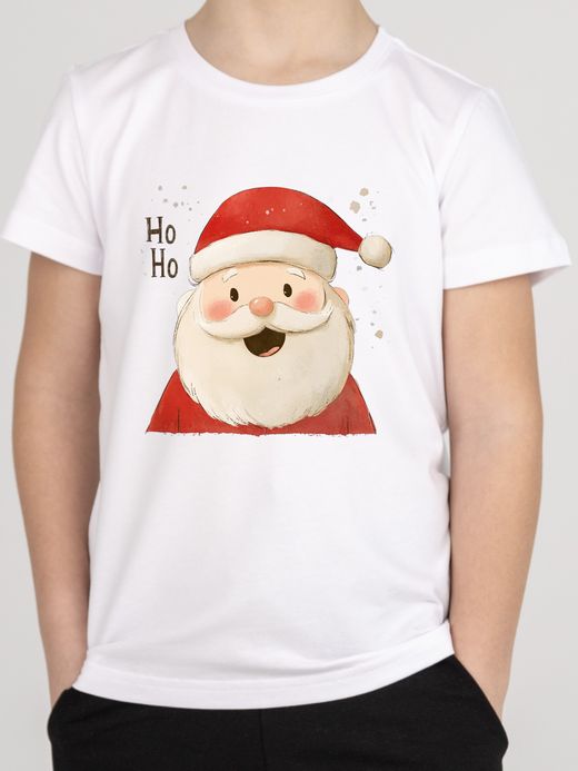  Рождественская футболка «Ho Ho» ( Рождественская футболка «Ho Ho»)